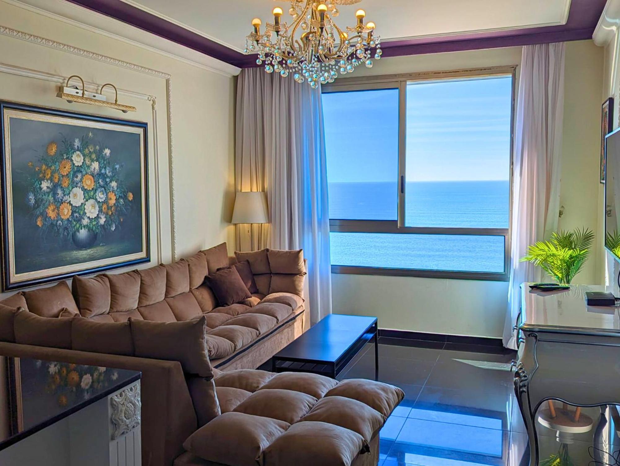 Almog Beach Apt Hotel מלון דירות אלמוג ביץ' 海法 外观 照片