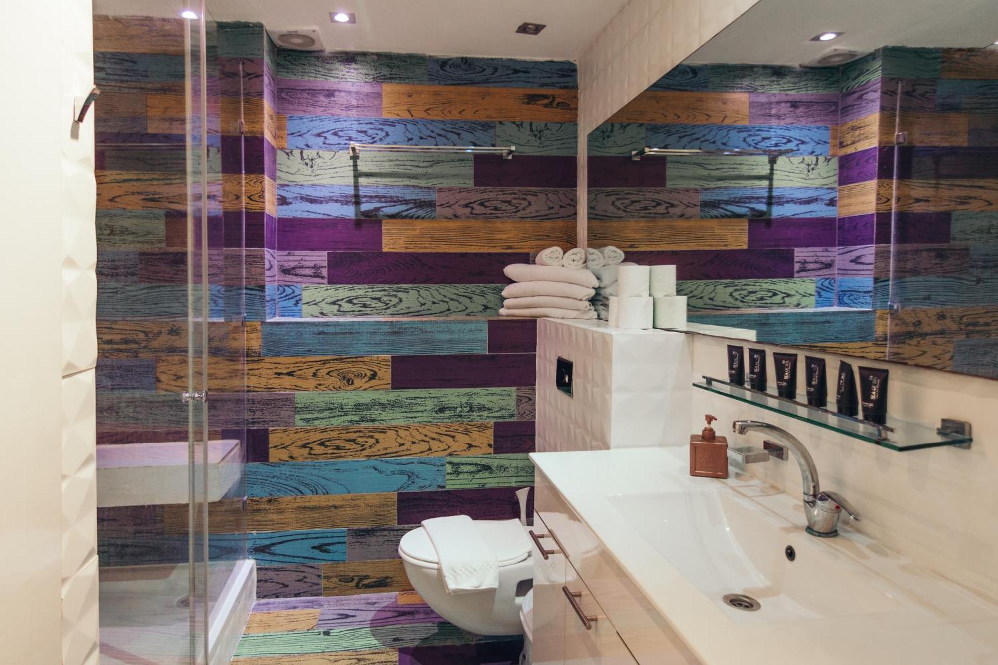 Almog Beach Apt Hotel מלון דירות אלמוג ביץ' 海法 外观 照片